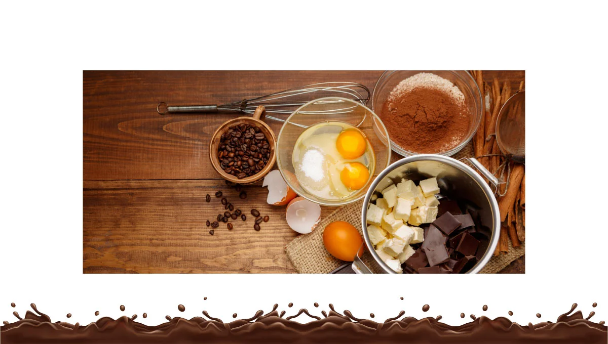 ingredients-for-the-easy-chocolate-cake-recipe-without-baking-soda
